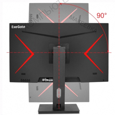 Игровой монитор Exegate 27" Eg2707c (Ex296975rus) Ips 1920x1080 165hz 1ms 178/178 250nits 1000 Hdmi Донецк