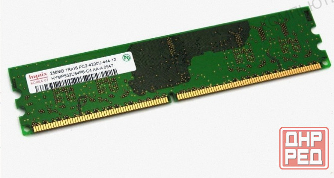Оперативная память Dimm Ddr2 Hynix 256 мб 533 мгц Cl4 (Hymp532u64bp6-C4) б/у, арт-7807 Донецк - изображение 1