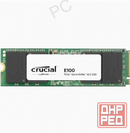 Ssd диск M.2 2280 Crucial E100 Pcie 4.0 X4 1tb (Ct1000e100ssd8) (арт-3777) Донецк - изображение 1