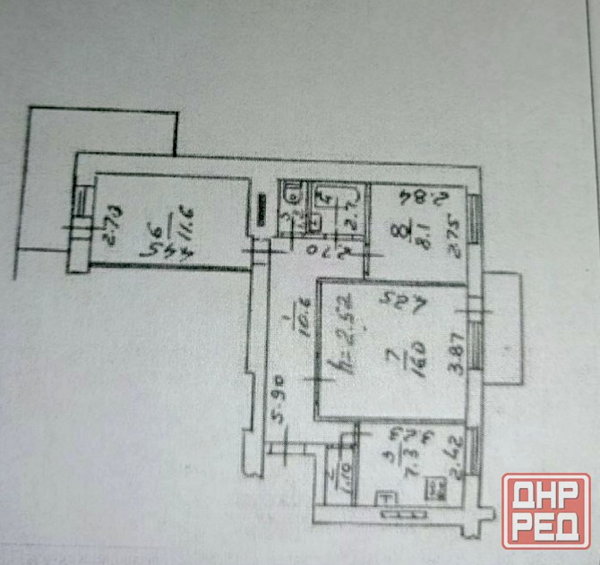 Продам 3 ком.кв в центре Донецка, Ворошиловский район, Челюскинцев, Ск Атлетик, 9 школа Донецк - изображение 8