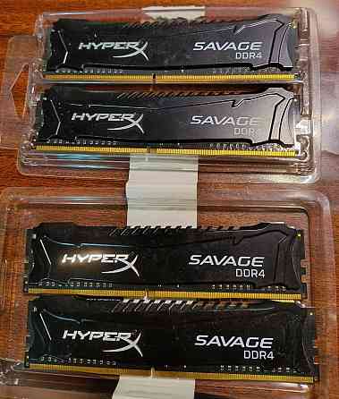 Оперативная память DDR4 Kingston HyperX Savage 16 Gb (4x4) Донецк