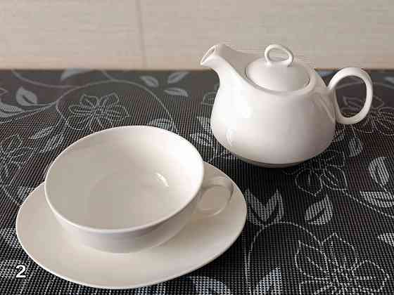 Фарфоровый чайник и чайный набор «Tea for One». Донецк