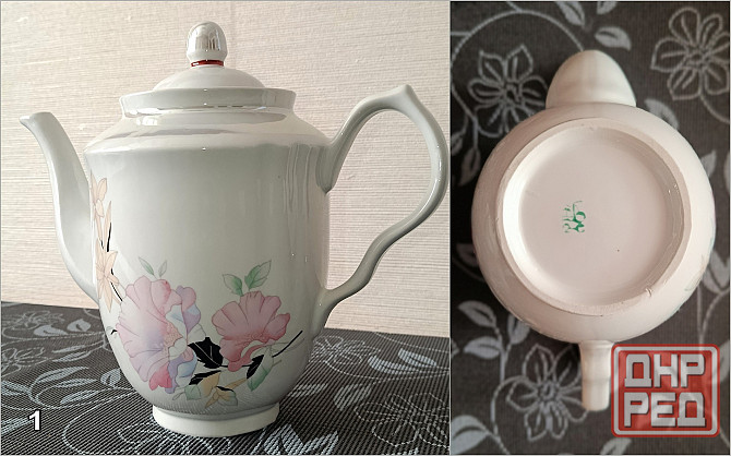Фарфоровый чайник и чайный набор «Tea for One». Донецк - изображение 4