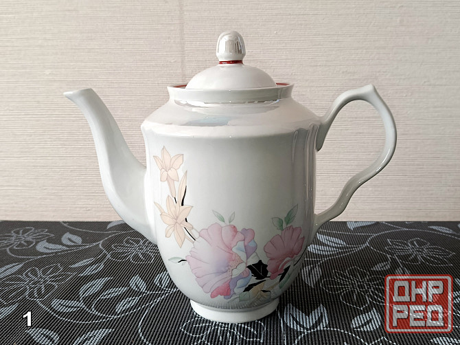Фарфоровый чайник и чайный набор «Tea for One». Донецк - изображение 2
