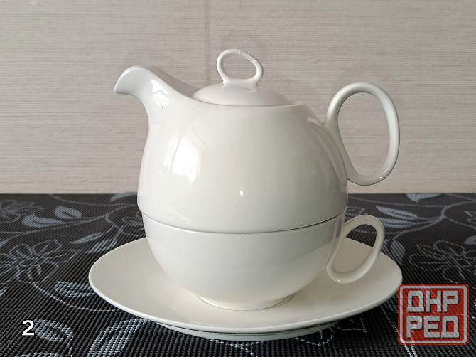 Фарфоровый чайник и чайный набор «Tea for One». Донецк - изображение 5