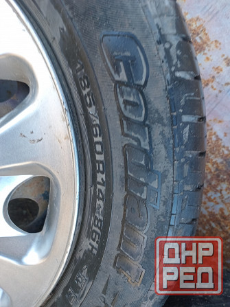 Продаю два колеса на ланос в сборе р 14",с летней резиной Донецк - изображение 3