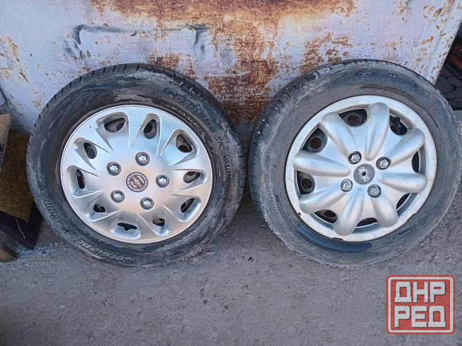 Продаю два колеса на ланос в сборе р 14",с летней резиной Донецк - изображение 2