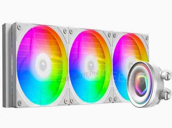 Сво для процессора Id-Cooling Fx360 Inf White (All Intel/Amd, 3*120mm Fan, 2900rpm, 27.2 дб, 350w, P Макеевка