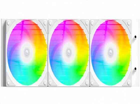 Сво для процессора Id-Cooling Fx360 Inf White (All Intel/Amd, 3*120mm Fan, 2900rpm, 27.2 дб, 350w, P Макеевка