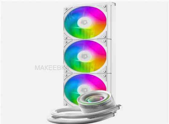 Сво для процессора Id-Cooling Fx360 Inf White (All Intel/Amd, 3*120mm Fan, 2900rpm, 27.2 дб, 350w, P Макеевка