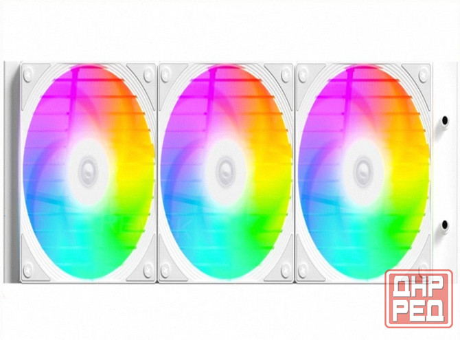 Сво для процессора Id-Cooling Fx360 Inf White (All Intel/Amd, 3*120mm Fan, 2900rpm, 27.2 дб, 350w, P Макеевка - изображение 3