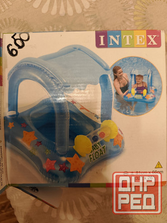 Круг надувной с крушей для купания в бассейне или море Донецк - изображение 1