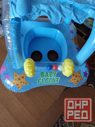 Круг надувной с крушей для купания в бассейне или море Донецк - изображение 2