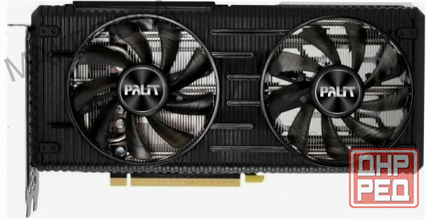 Видеокарта Palit Nvidia Geforce Rtx 3060 Ti Dual Oc Pci-E 8192mb Gddr6 256 (Ne6306ts19p2-190ad) б/у, Макеевка - изображение 1