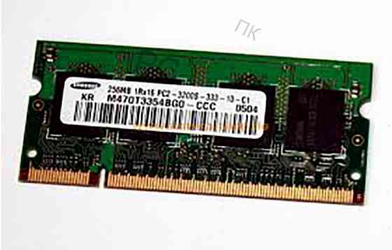 Оперативная память So-Dimm Ddr2 Samsung 256mb (M470t3354bg0-Ccc) б/у - арт-5438 Макеевка