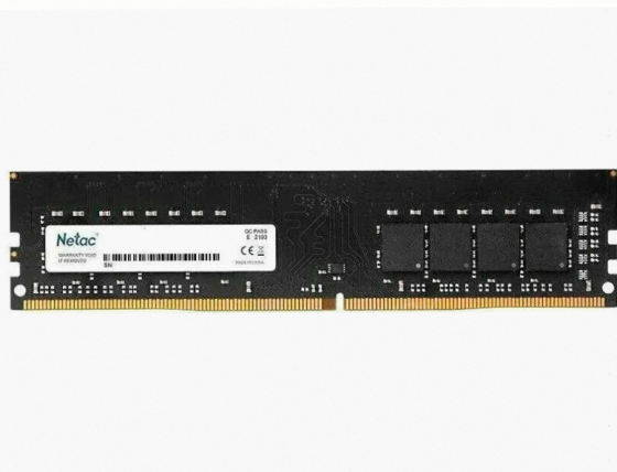 Оперативная память Dimm Ddr4 Pc4-25600 Netac Ntbsd4p32sp-08j, 1х8 гб, 1.2 в кол-во модулей: 1, часто Макеевка