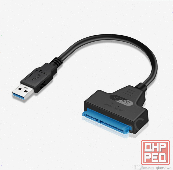 Адаптер/переходник/ кабель Sata на Usb 3.0 для жесткого диска 2,5 дюйма Hdd Ssd [арт-4878] Макеевка - изображение 1