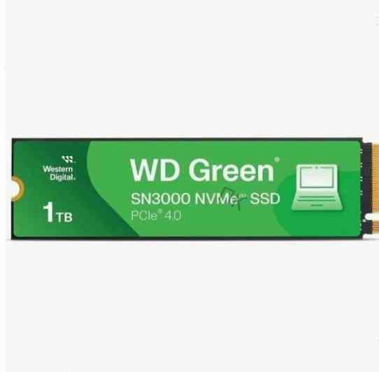 Твердотельный накопитель Ssd Western Digital Green Sn3000, 1000gb, M.2 2280, Pcie 4.0 X4 (Wds100t4g0 Макеевка