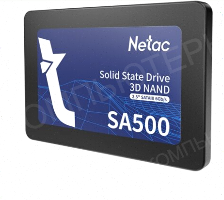 Ssd диск Netac Sa500, 512гб, 2.5", Sata (Nt01sa500-512-S3x) [арт-2542] Макеевка