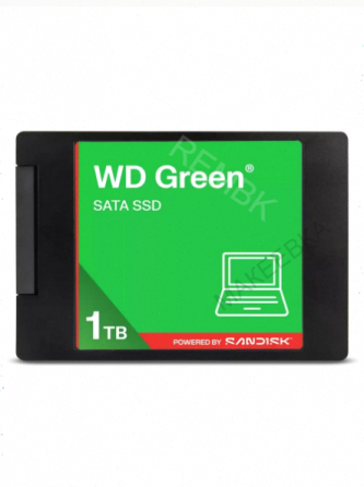 Твердотельный накопитель Ssd Wd Green Wds100t5g0a 1tb, 2.5", Sata Iii, R/W - 545/510 Mb/S 3d-Nand - Макеевка