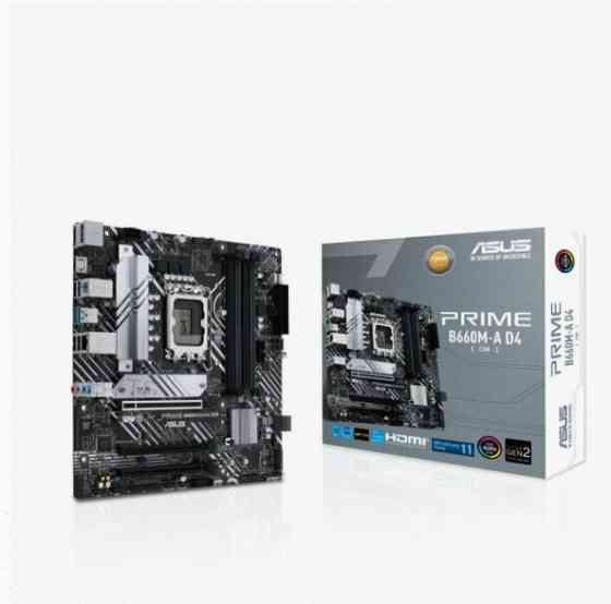 Материнская плата Asus Prime B660m-A D4-Csm (Lga1700, Matx) 90mb19k0-M1eayc Lga1700, арт-1021 Макеевка