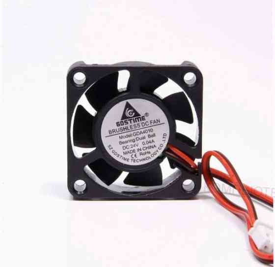 Вентилятор (кулер) Brushless Gda4010 40x40x10 C напряжением питания 12 вольт для 3d принтеров, компь Макеевка