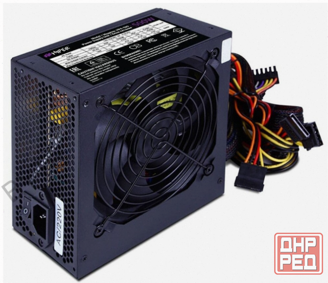 Блок питания Hiper Hpa-500 500w, арт-8389 Макеевка - изображение 1