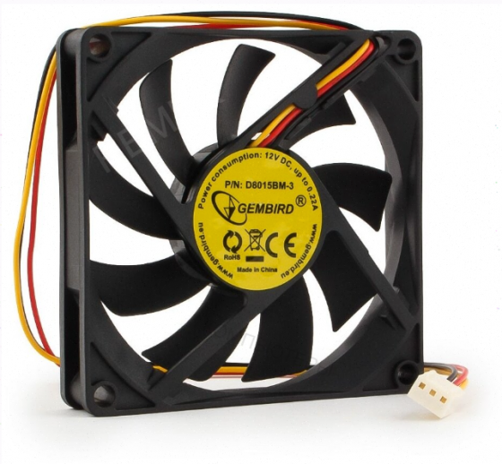 Вентилятор для корпуса Gembird D8015bm-3 - арт-5446 Макеевка