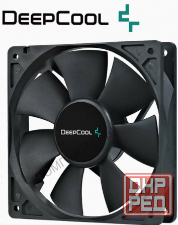 Вентилятор для компьютера Deepcool Xfan 120 Black Dp-Fdc-Xf120 - кулер охлаждения в корпус на пк 120 Макеевка - изображение 3