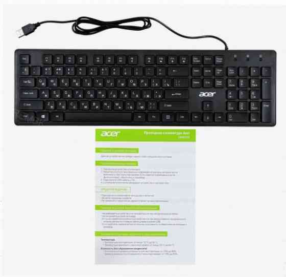 Клавиатура Acer Okw020 черный Slim [арт-6450] Макеевка