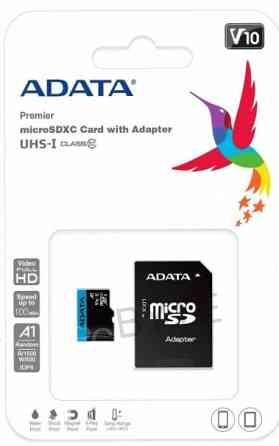 A-Data карта памяти Micro Securedigital 128gb Ausdx128guicl10a1-Ra1 - арт-8656 Макеевка