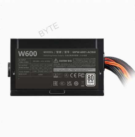 Блок питания для пк Cooler Master Elite Nex W600 600w Mpw-6001-Acbw-Bnl Oem - арт-1522 Макеевка