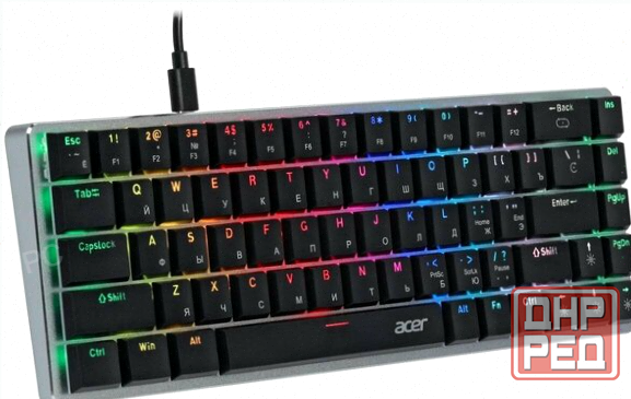 Игровая клавиатура Acer Okw302 механическая Led (Zl. Kbdcc.01c) [арт-3019] Макеевка - изображение 2