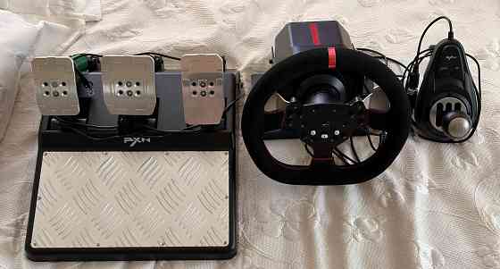 Продам игровой руль pxn V10 с кпп и обратной связью Донецк