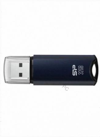 Usb-флешка Silicon Power Marvel M02 Sp032gbuf3m02v1b 32gb Usb 3.0, синий (арт-2671) Макеевка