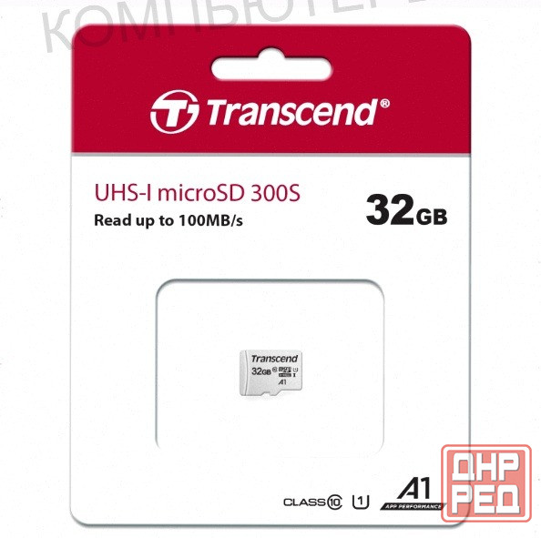 Карта памяти Transcend 300s Microsdhc 32gb Uhs-I Cl10, Ts32gusd300s (арт-5071) Макеевка - изображение 2