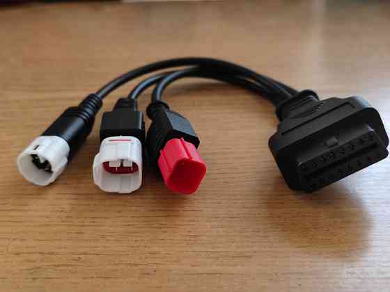 Переходники OBD2 для диагностики мотоциклов и мототехники Донецк
