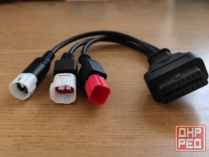 Переходники OBD2 для диагностики мотоциклов и мототехники Донецк - изображение 1