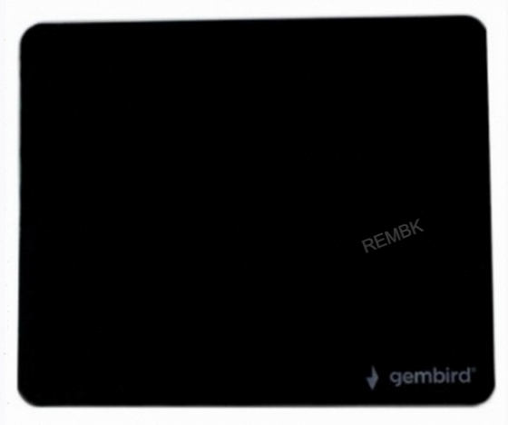 Коврик для мыши Gembird Mp-Basic чёрный (220*180*0.5мм) ультратонкий 100% пластик (арт-1037) Макеевка