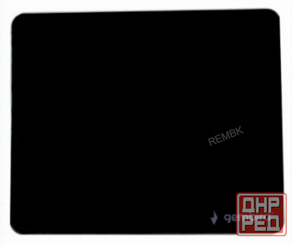 Коврик для мыши Gembird Mp-Basic чёрный (220*180*0.5мм) ультратонкий 100% пластик (арт-1037) Макеевка - изображение 1