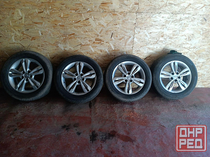 Зимняя резина комплект с дисками и Летнею резину с дисками Hyundai ix35 Донецк - изображение 4