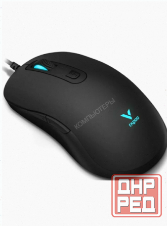 Мышь компьютерная Rapoo V16rgb проводная 6 кнопок, Rgb, черный [арт-1071] Макеевка - изображение 3