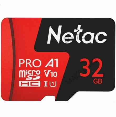 Карта памяти Micro Securedigital 32gb Netac Sdxc Class 10 (Nt02p500pro-032g-R) арт-2121 Макеевка