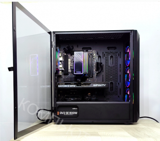 Игровой компьютер Byte-Vortexprime | Amd Ryzen 5 7500f (6 ядер/12 потоков) | 800 вт | Ssd Nvme 1 тб Макеевка