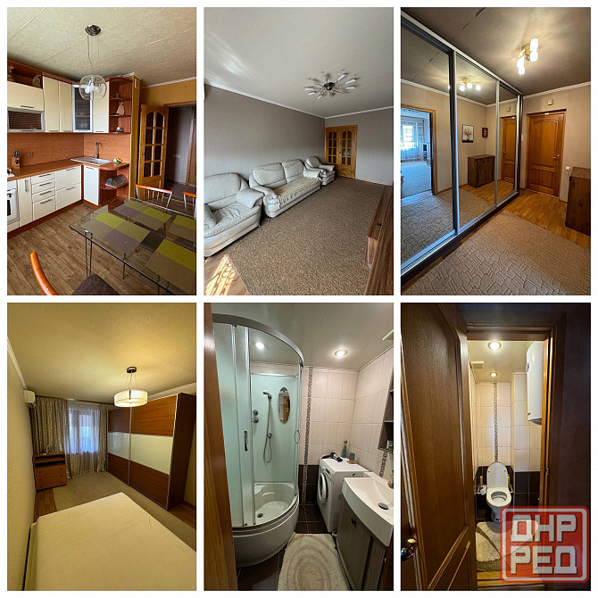 Продам 3кв. пл.Грибиниченко с мебелью и техникой торг Макеевка - изображение 1