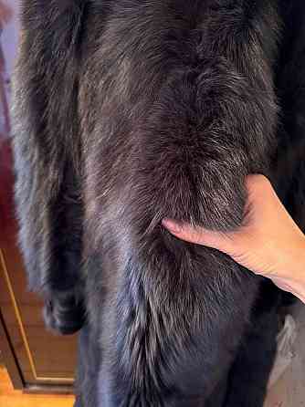 Шуба из натуральной лисы (графит) Донецк