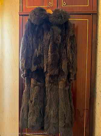 Шуба из натуральной лисы (графит) Донецк