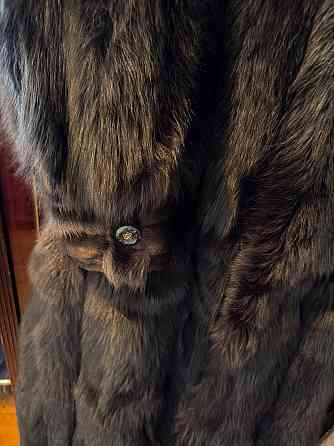 Шуба из натуральной лисы (графит) Донецк