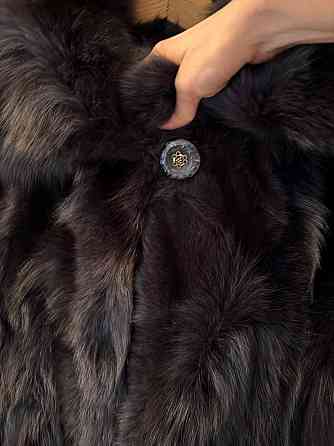 Шуба из натуральной лисы (графит) Донецк