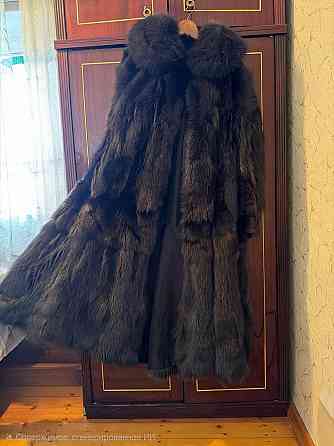 Шуба из натуральной лисы (графит) Донецк